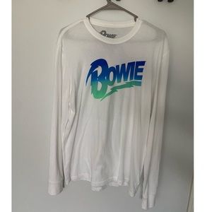 David Bowie American Eagle Long Sleeve Shirt